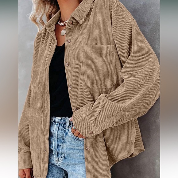 NWOT corduroy shacket - Picture 3 of 5